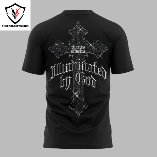 Charles Oliveira Illuminated By God 3D T-Shirt