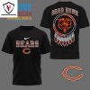 Chicago Bears – Bears Down 3D T-Shirt – Blue