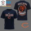 Chicago Bears – Bears Down 3D T-Shirt – Black