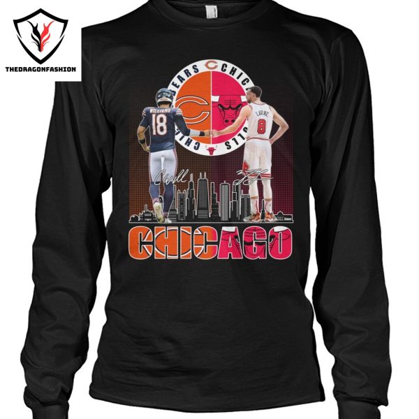 Chicago Bears x Chicago Bulls Signature Unisex T-Shirt