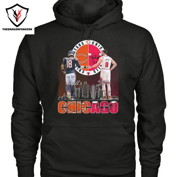 Chicago Bears x Chicago Bulls Signature Unisex T-Shirt