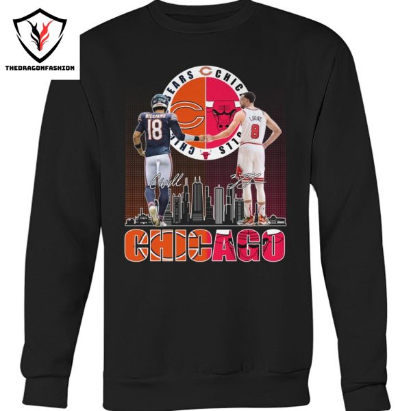 Chicago Bears x Chicago Bulls Signature Unisex T-Shirt