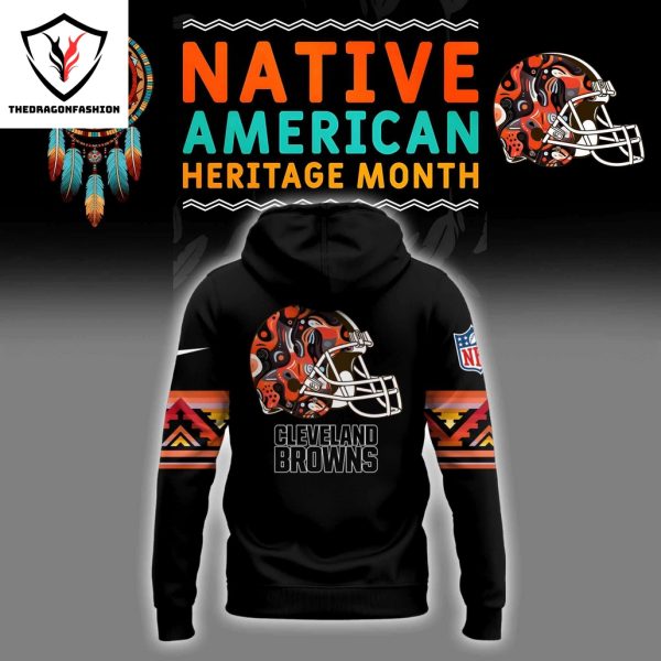 Cleveland Browns Native American Heritage Month Hoodie