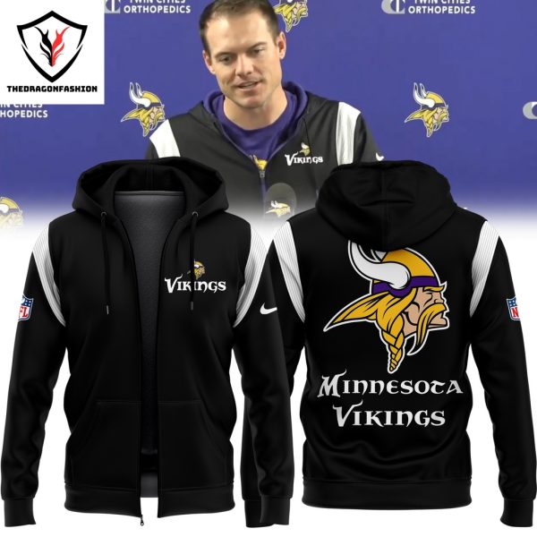 Coach Kevin O Connell Minnesota Vikings 2024 Zip Hoodie