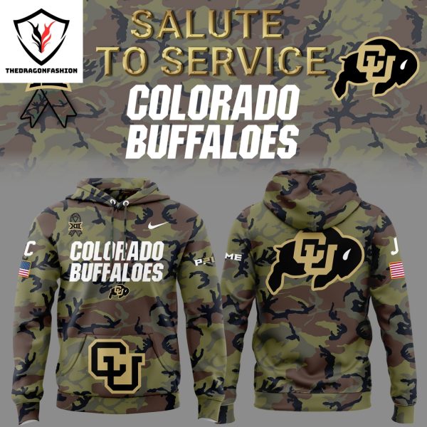 Colorado Buffaloes 2024 Military Appreciation Club Hoodie