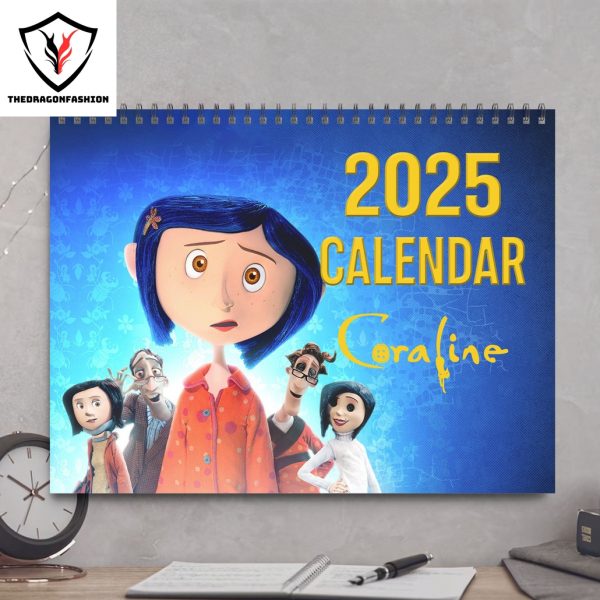 Coraline New Year 2025 Calendar