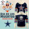 Denver Broncos 2024 Dia De Los Muertos Hoodie