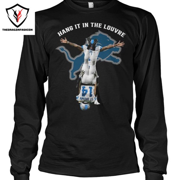 Detroit Lions Hang It In The Louvre Unisex T-Shirt