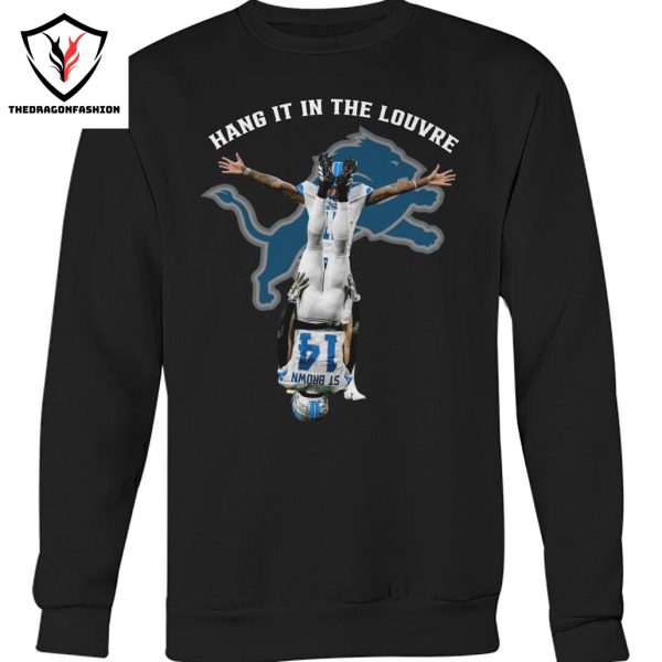 Detroit Lions Hang It In The Louvre Unisex T-Shirt