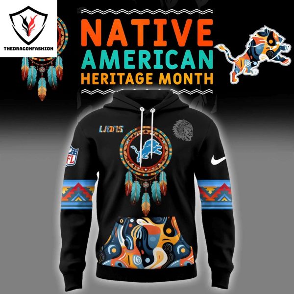 Detroit Lions Native American Heritage Month Hoodie