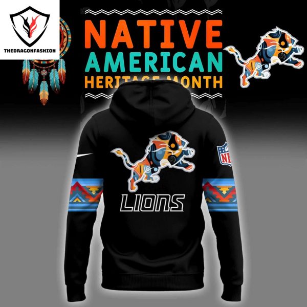 Detroit Lions Native American Heritage Month Hoodie