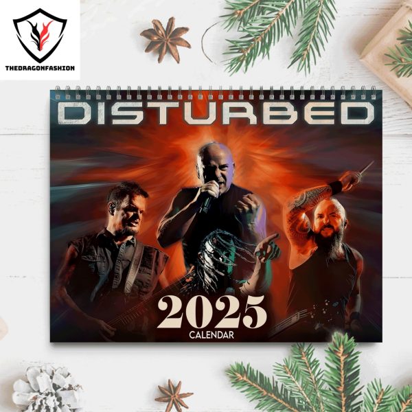 Disturbed Band New Year 2025 Calendar