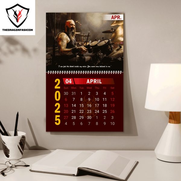 Disturbed Band New Year 2025 Calendar