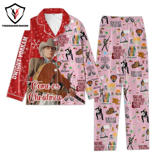 Dwight Yoakam Come On Christmas Pajamas Set