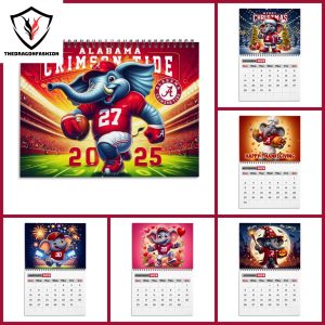 Alabama Crimson Tide Football 2025 Calendar