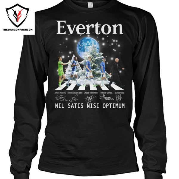 Everton Nil Satis Nisi Optimum Signature Unisex T-Shirt