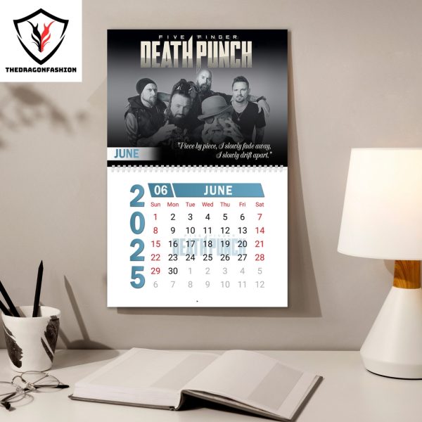 Five Finger Death Punch 2025 Calendar