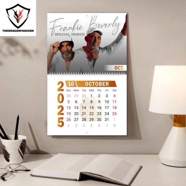 Frankie Beverly Happy 2025 Calendar