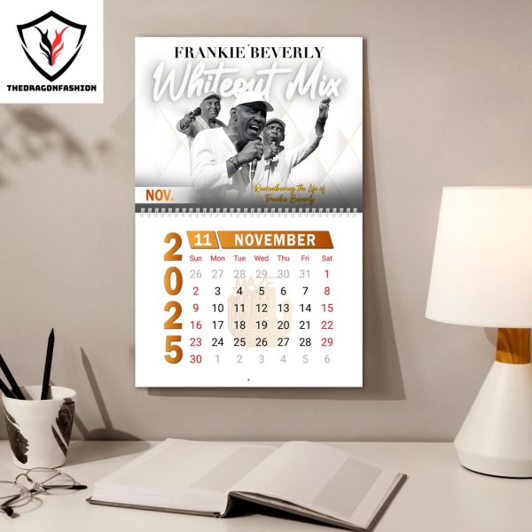 Frankie Beverly Happy 2025 Calendar