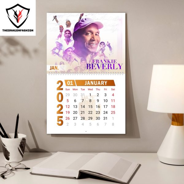 Frankie Beverly Happy 2025 Calendar