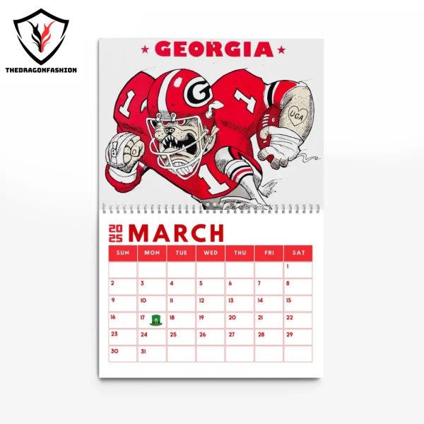 Georgia Bulldogs Football 2025 Calendar