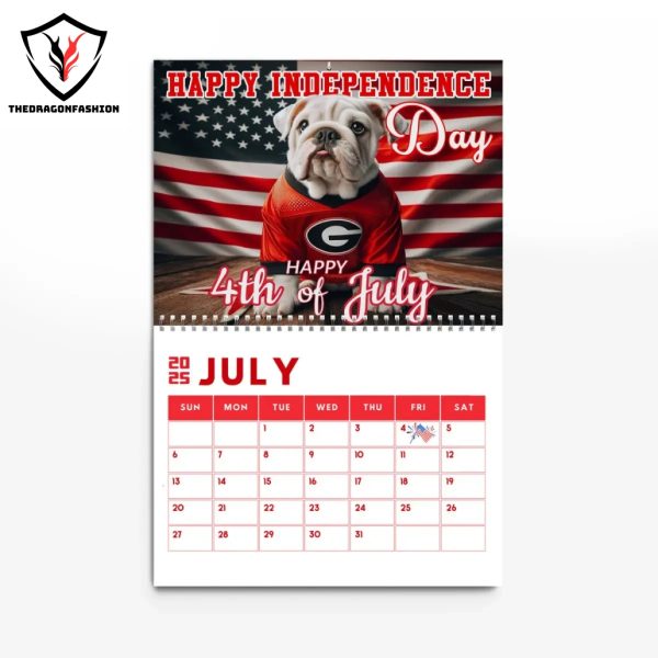 Georgia Bulldogs Football 2025 Calendar