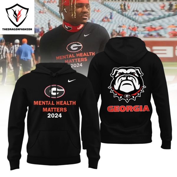 Georgia Bulldogs Mental Health Matters 2024 Hoodie