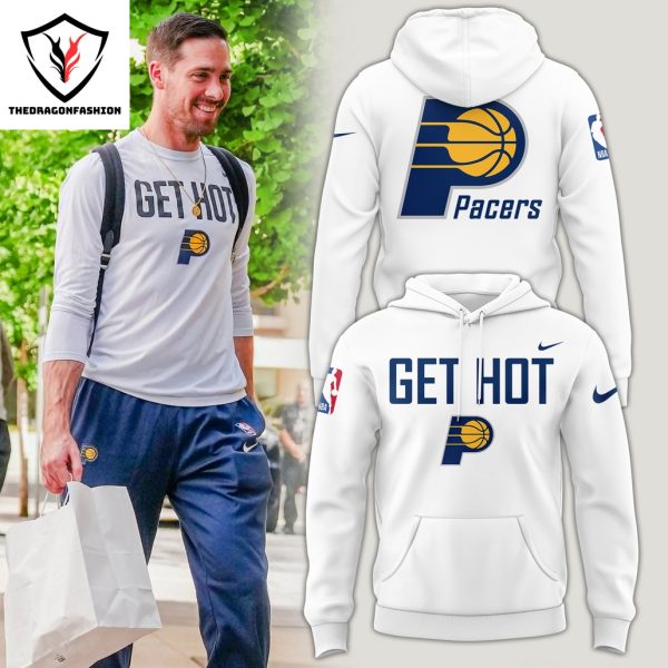 Get Hot Indiana Pacers 2024 Design Hoodie – White