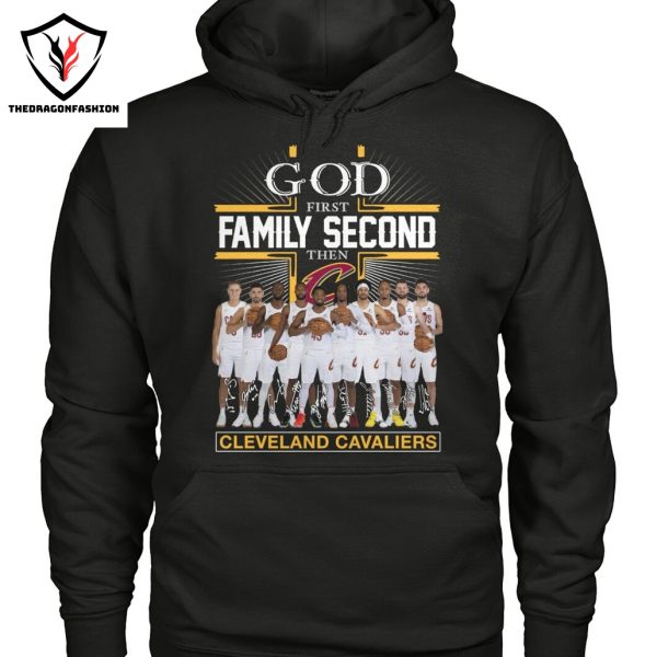 God First Family Second Then Cleveland Cavaliers Signature Unisex T-Shirt