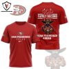 God First Family Second Then San Francisco 49ers 3D T-Shirt – White