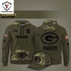 Oregon Ducks Football 2024 Military Appreciation Club Hoodie