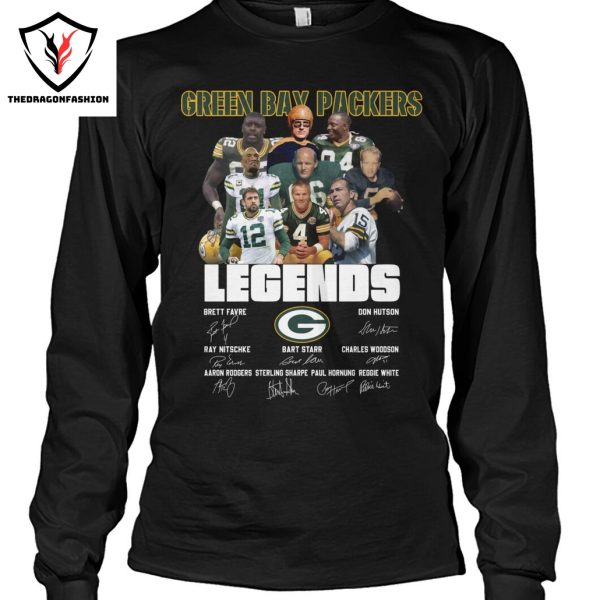 Green Bay Packers Legends Signature Unisex T-Shirt