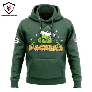 Green Bay Packers Football x Grinchmas Hoodie – Green