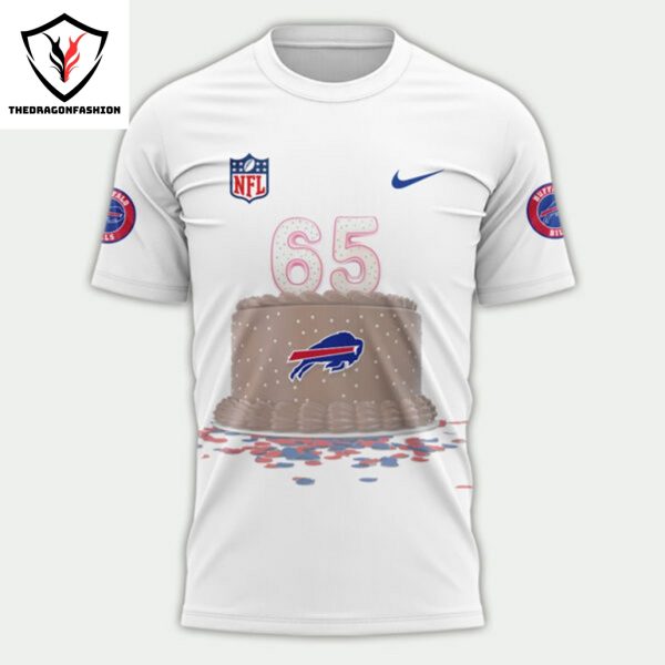 Happy Birthday To The Buffalo Bills 65th 3D T-Shirt