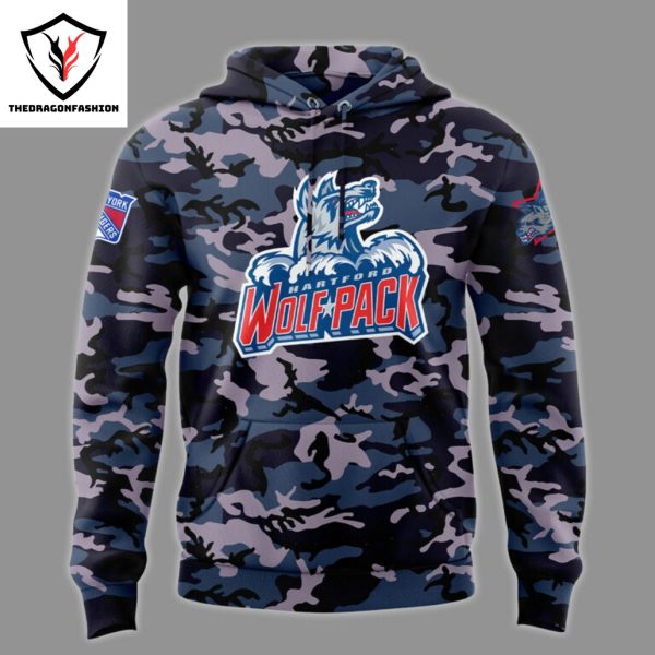 Hartford Wolf Pack Hockey 1975-2025 Hoodie