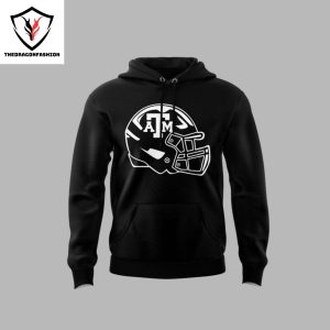 Texas A&M Aggies Football Logo Design Hoodie – Black