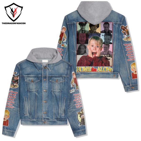 Home Alone Signature Hooded Denim Jacket