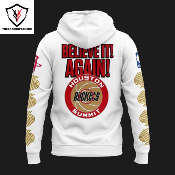 Houston Rockets Believe It Again H-Town Hoodie