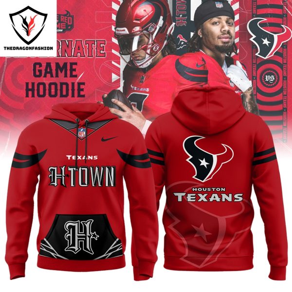 Houston Texans H-Town Battle Red 2024 Hoodie