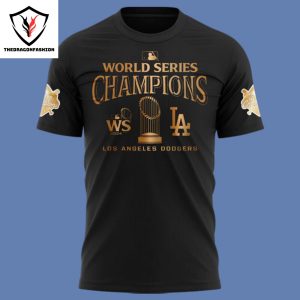 Los Angeles Dodgers Autographed Fanatics 2024 World Series Champions 3D T-Shirt