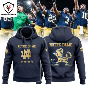 Personalized Notre Dame Fighting Irish 2024 Shamrock Series Hoodie