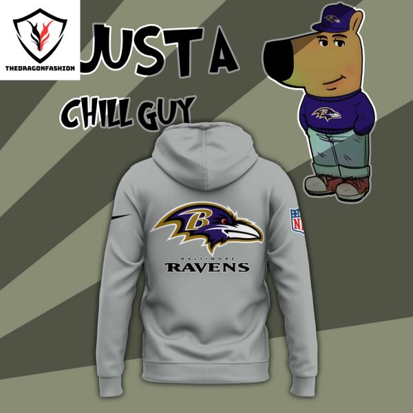 Im Just A Chill Guy Baltimore Ravens Hoodie