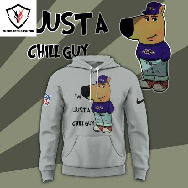 Im Just A Chill Guy Baltimore Ravens Hoodie