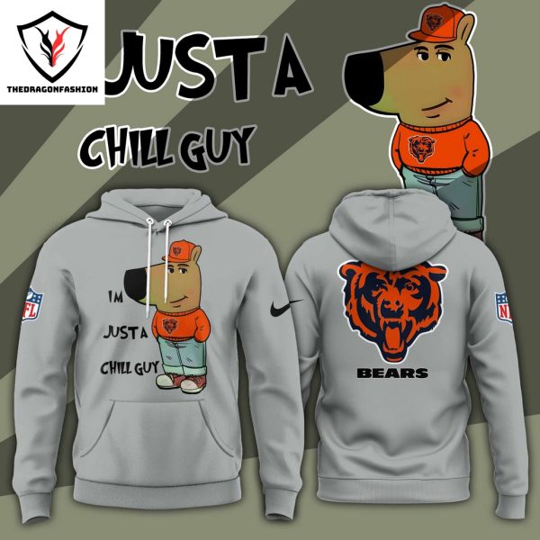 Im Just A Chill Guy Chicago Bears Hoodie