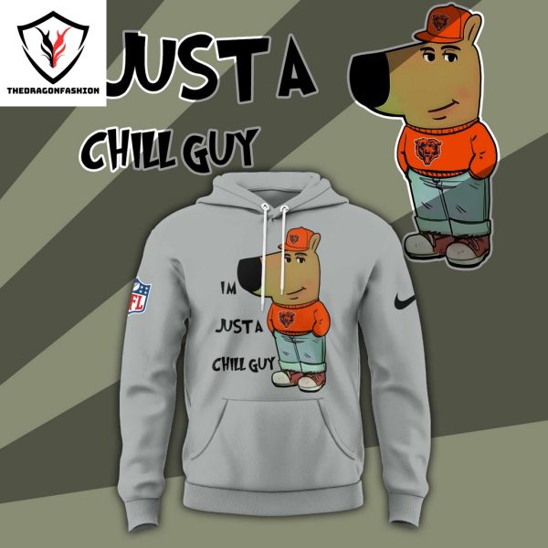 Im Just A Chill Guy Chicago Bears Hoodie