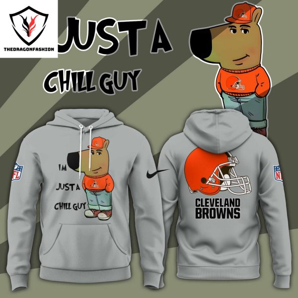 Im Just A Chill Guy Cleveland Browns Hoodie