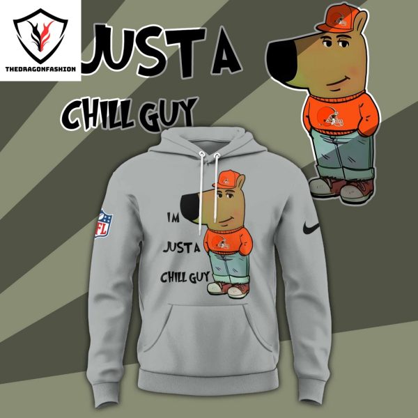 Im Just A Chill Guy Cleveland Browns Hoodie