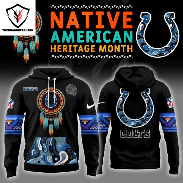 Indianapolis Colts Native American Heritage Month Hoodie