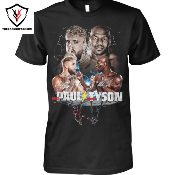 Jake Paul x Mike Tyson Signature Unisex T-Shirt