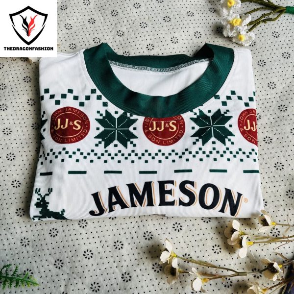 Jameson Irish Whiskey White Sweater